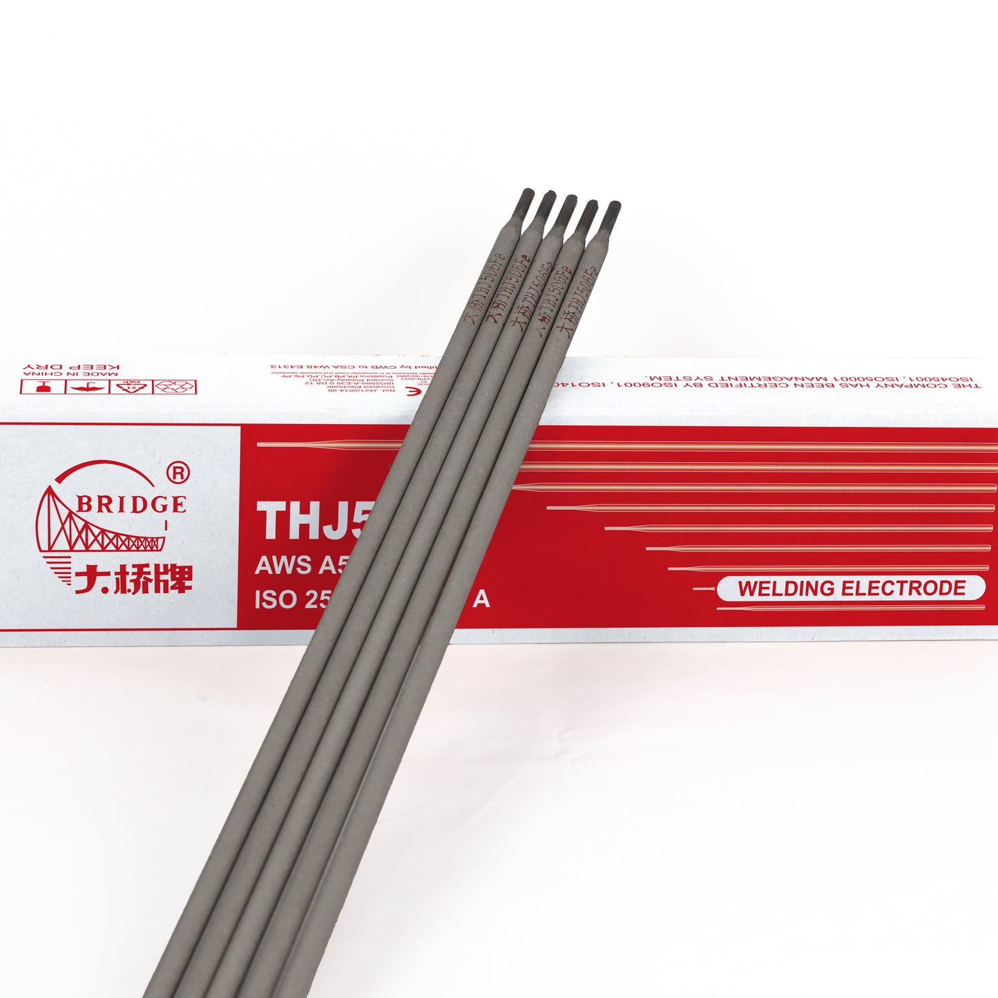 E7018 welding rod close-up view-2