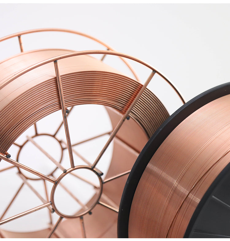 ER70S-6 Welding Wire | Copper-Coated Solid Wire for Mild Steel