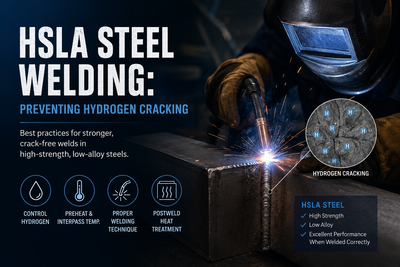 HSLA Steel Welding Guide: Preventing Hydrogen-Induced Cracking