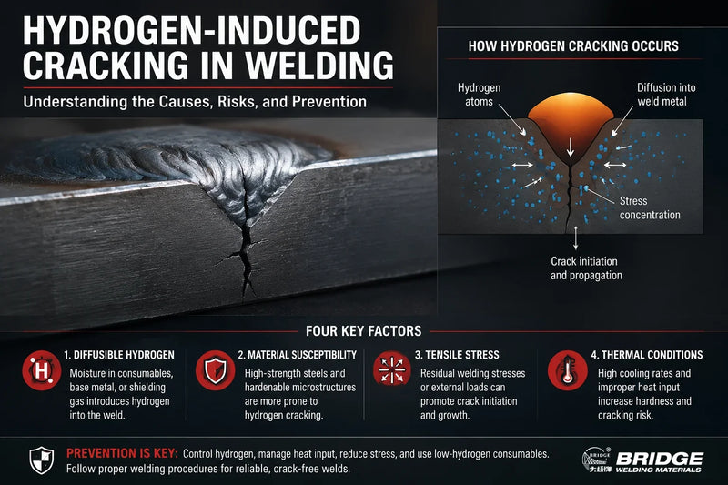 Hydrogen-Induced Cracking in Welding: Understanding the Causes and Risks