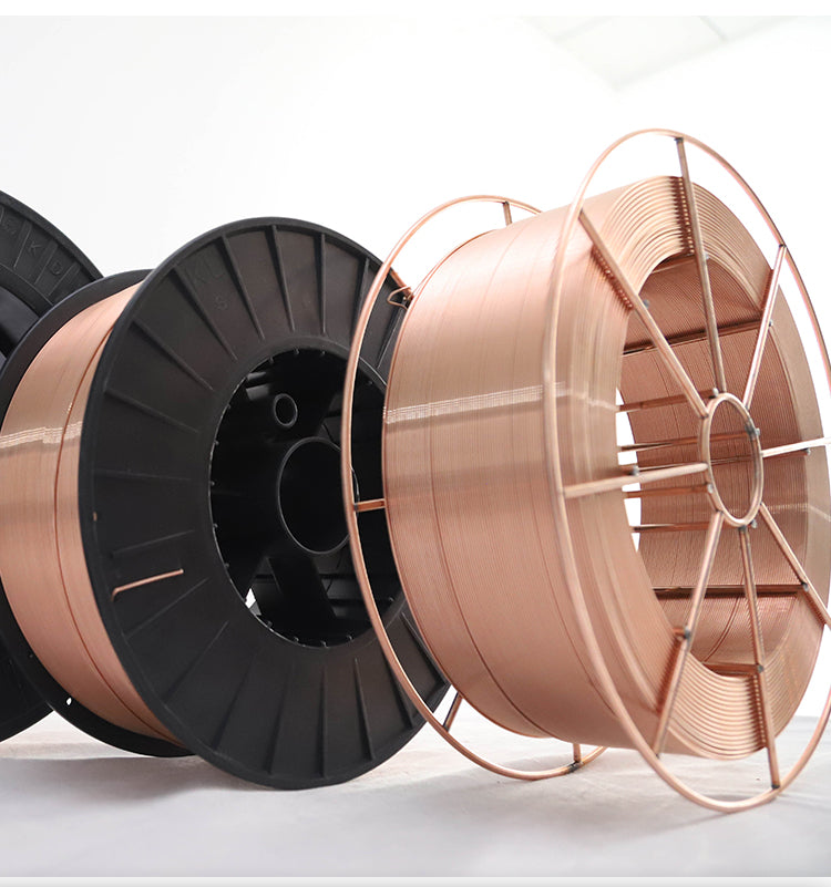 ER70S-6 Welding Wire | Copper-Coated Solid Wire for Mild Steel