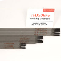 E7018 welding rod close-up view