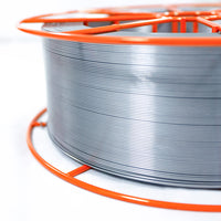 Non-copper coated ER70S-6 welding wire spool with orange metal frame